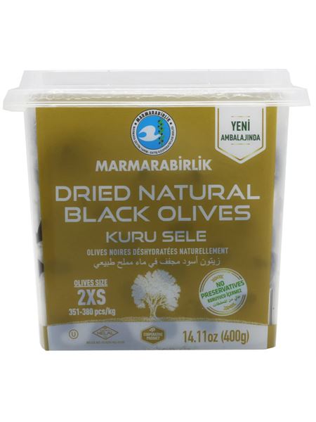 MarmaraBirlik Olives Séchées Petites 2XS 400gr